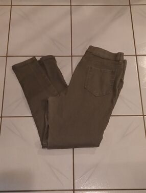 $4 Add-on Olive Skinny Jeans - Size 14